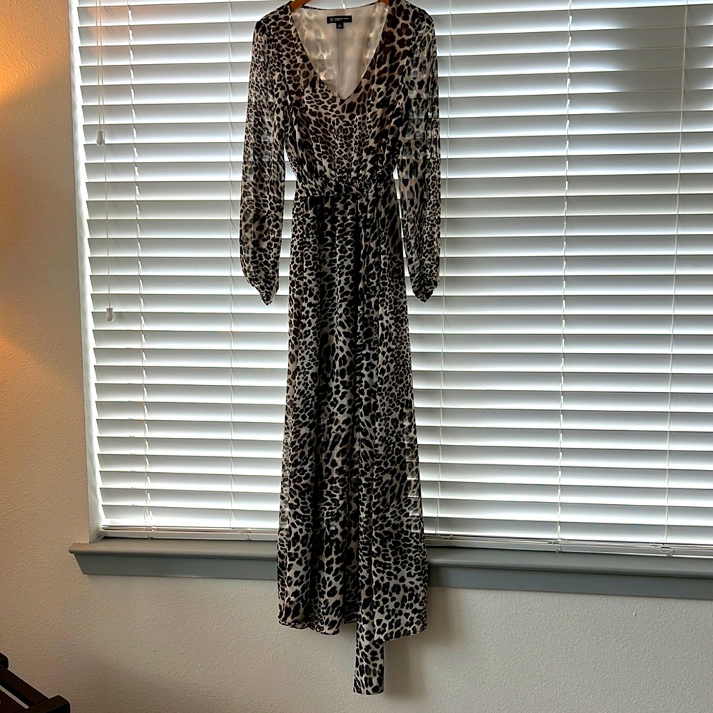 Beautiful maxi leopard dress